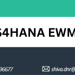 S4HANA EWM VIDEOS